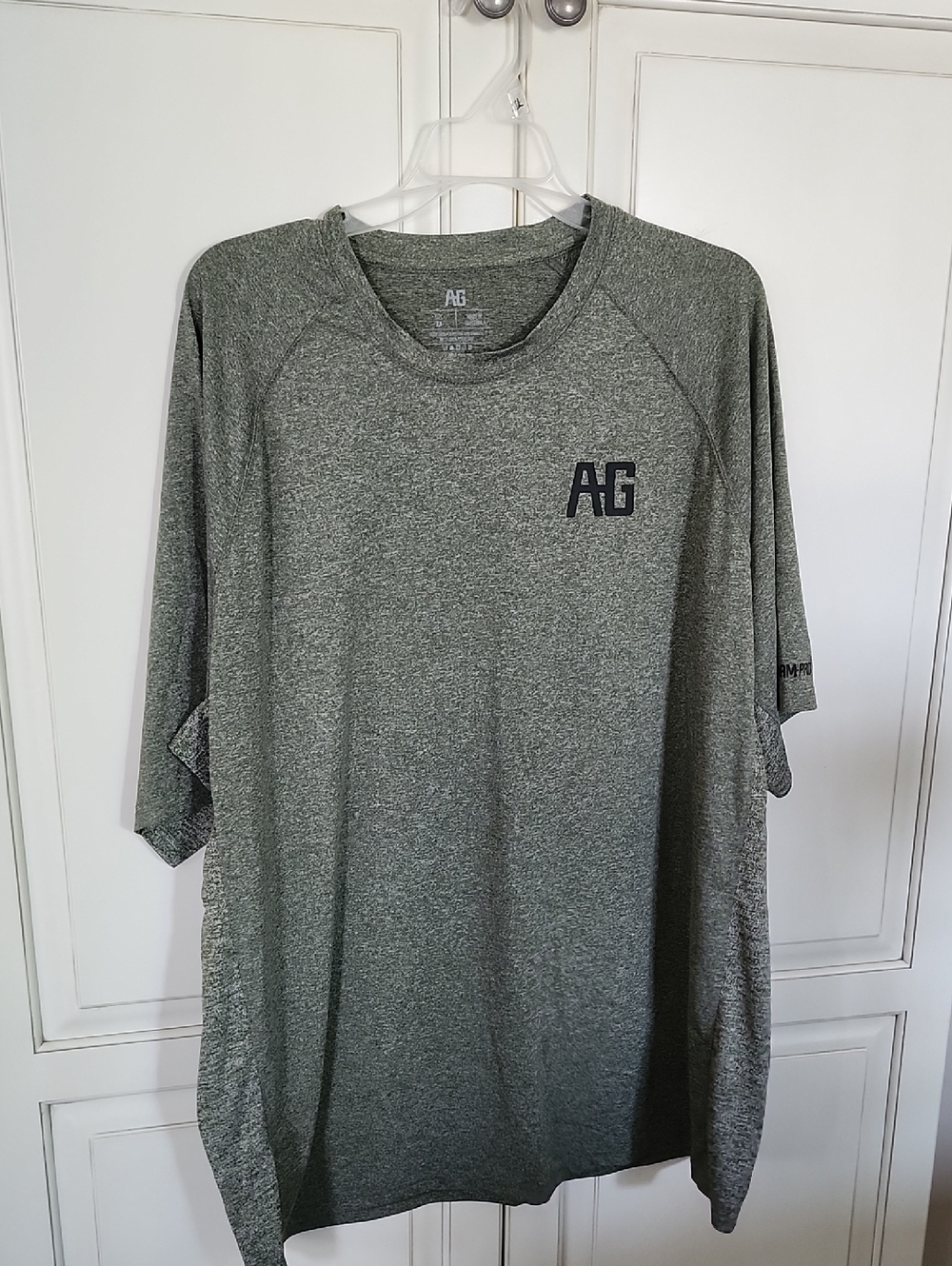 AG GEAR FARM PRO Olive Heather Performance Short Sleeve Tee